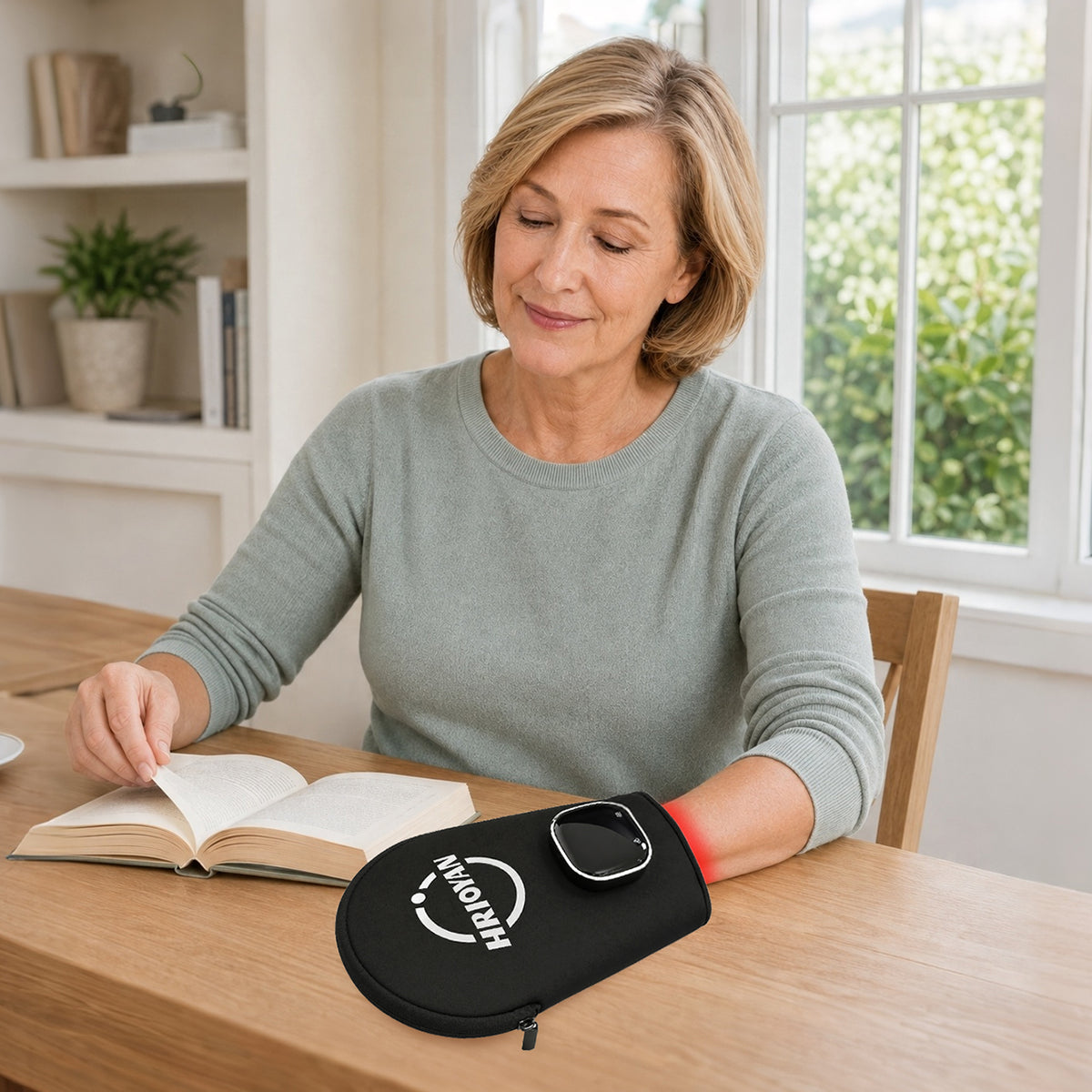 HRIOYAN Cordless Red Light Therapy Glove